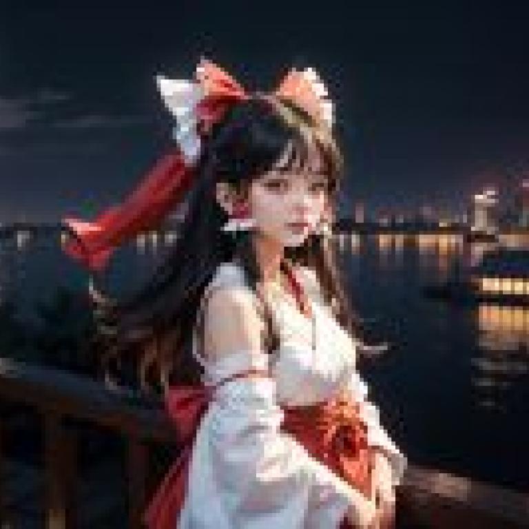Live version， live beauty， Oriental Project， Boli Lingmeng， Japanese witch， beautiful tablecloth， anime tablecloth， full moon night