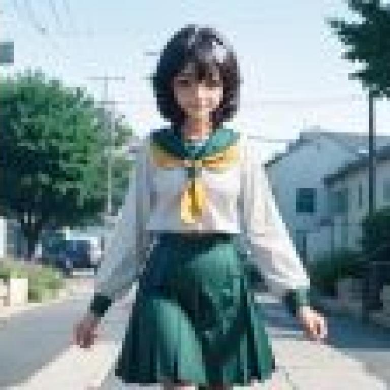 Computer wallpaper， live-action version， Mai Tina Hiiragi， longing to be a magical girl， Street Sailor: The Teenage Youth of a Girl in a Green Dress