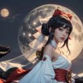 真人美女，東方Project，博麗靈夢，日本巫女，真人版，「夜櫻之夢」