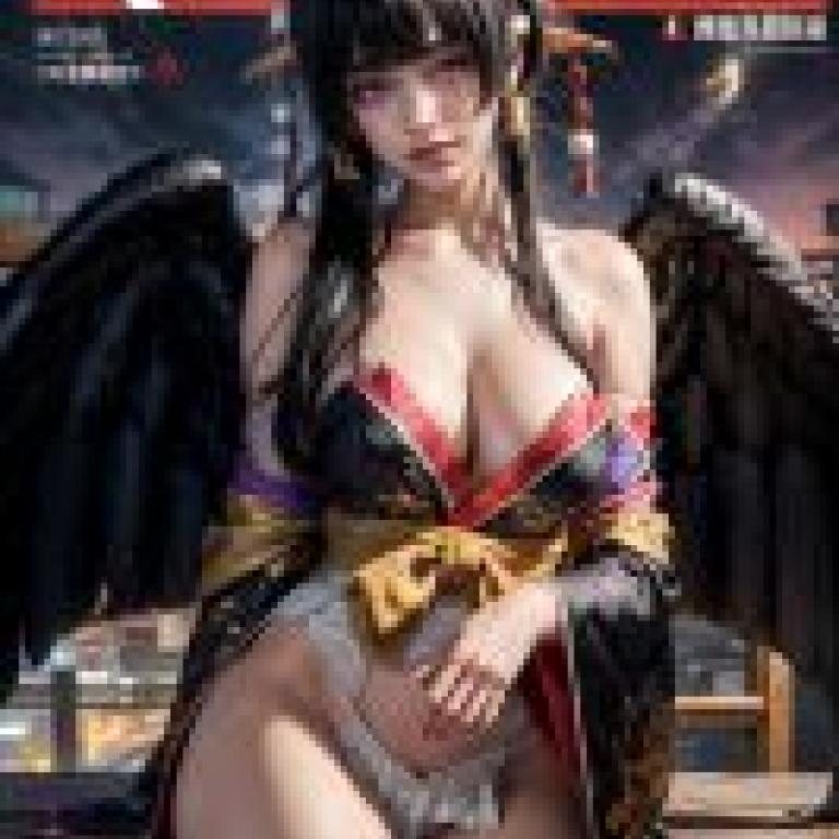 Mobile phone wallpaper， Nyotengu Dead or Alive 6， Realism， Tengu Style: Anime Goddess and Realistic Role Playing