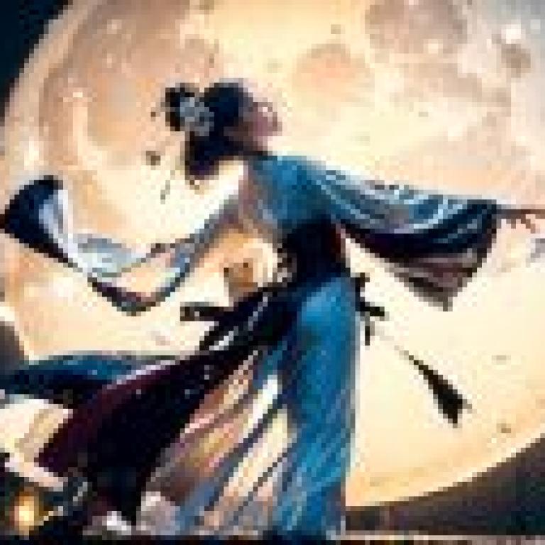 和服之美：月光女神與日本藝伎