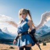 Computer wallpaper， live-action version， Lucy Heartfilia， Fairy Tail， Angel Field Fantasy