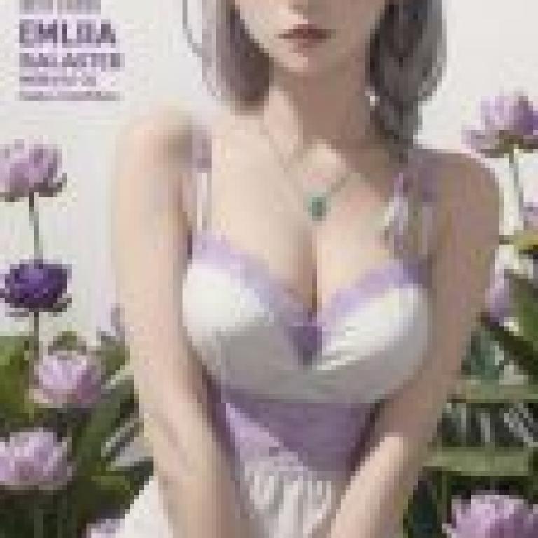 Mobile phone wallpaper， emilia Emilia Re: Life in a Different World from Zero， real people， the beauty of anime fantasy