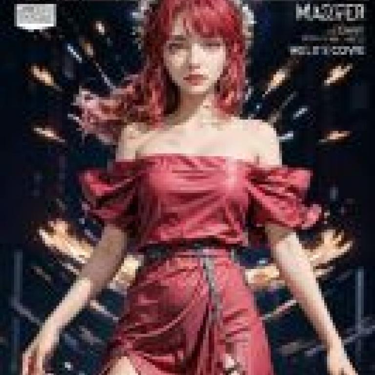 Mobile phone wallpaper， Dowon Tower of God， realistic， The Phantom in the Red Dress: Stunning Magazine Cover